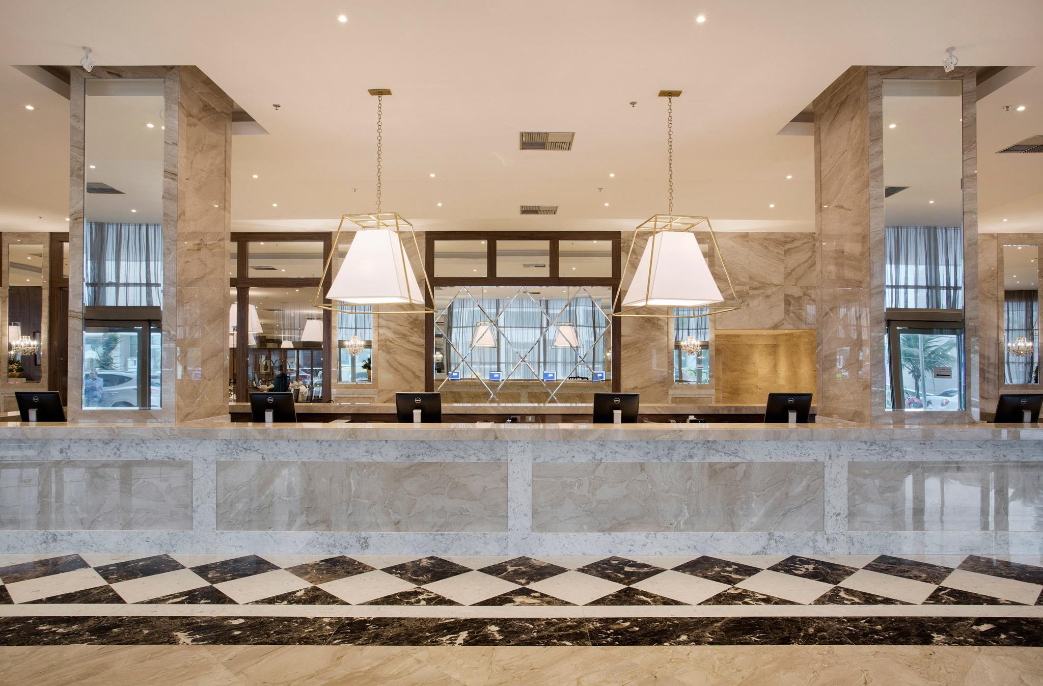 Windsor Marapendi Hotel Rio de Janeiro Exterior foto The lobby of the hotel